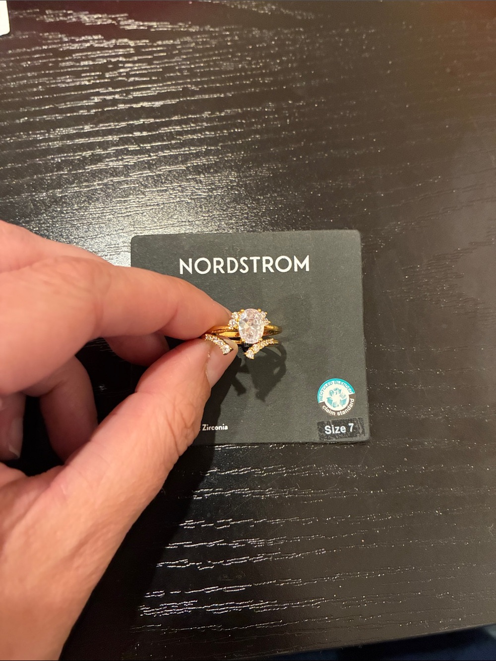 Nordstrom Gold-Tone Ring Set